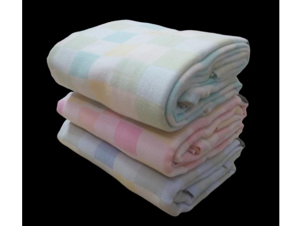 Handtuch 2Ply Cotton Check Towels